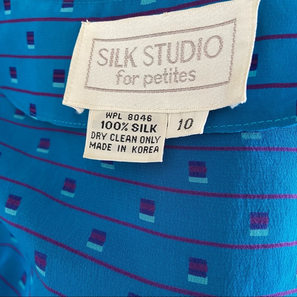 Vintage Reworked Silk Matching Set - Picture 5 of 5